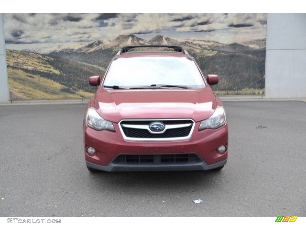 2013 XV Crosstrek 2.0 Premium - Venetian Red Pearl / Ivory photo #8