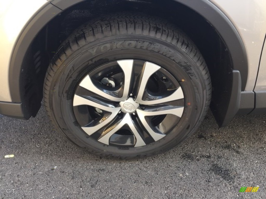 2018 RAV4 LE - Silver Sky Metallic / Black photo #7