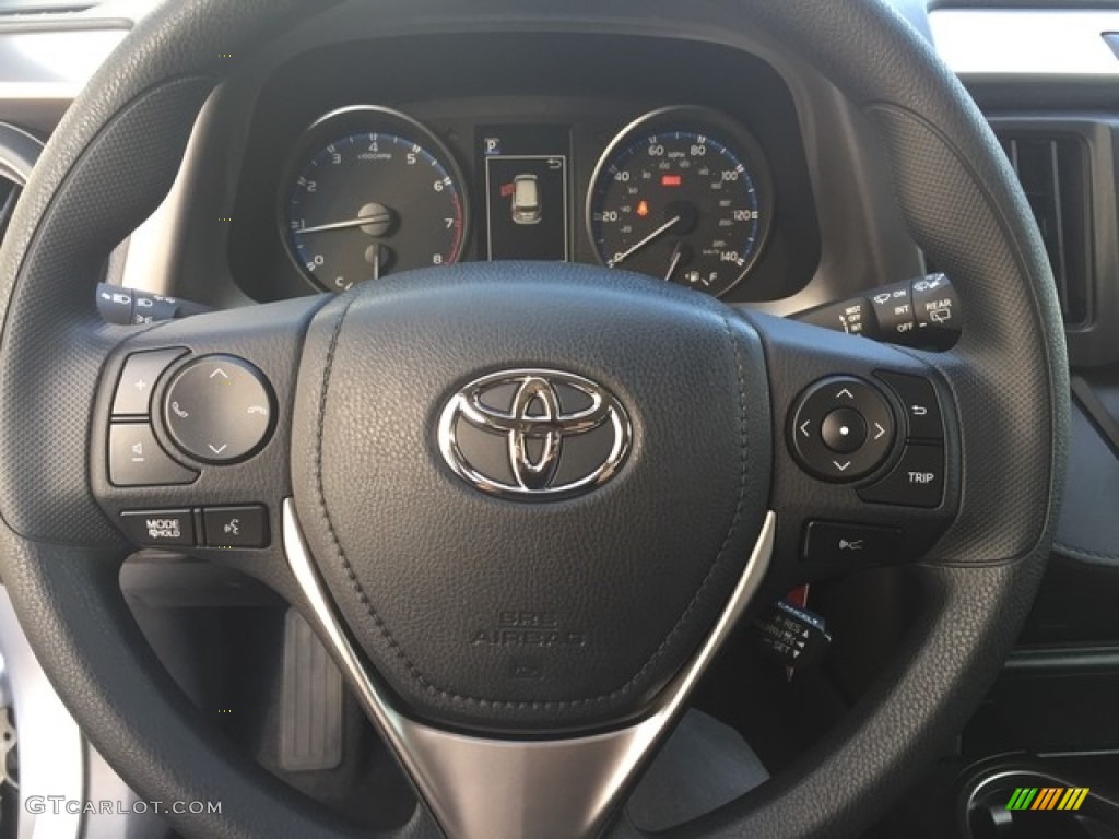 2018 RAV4 LE - Silver Sky Metallic / Black photo #13