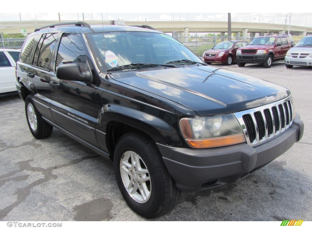2003 Grand Cherokee Laredo - Brilliant Black / Dark Slate Gray photo #5
