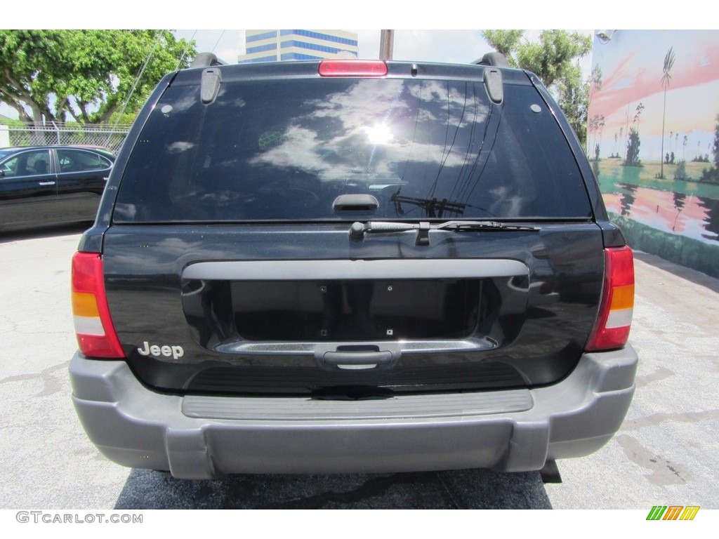 2003 Grand Cherokee Laredo - Brilliant Black / Dark Slate Gray photo #7