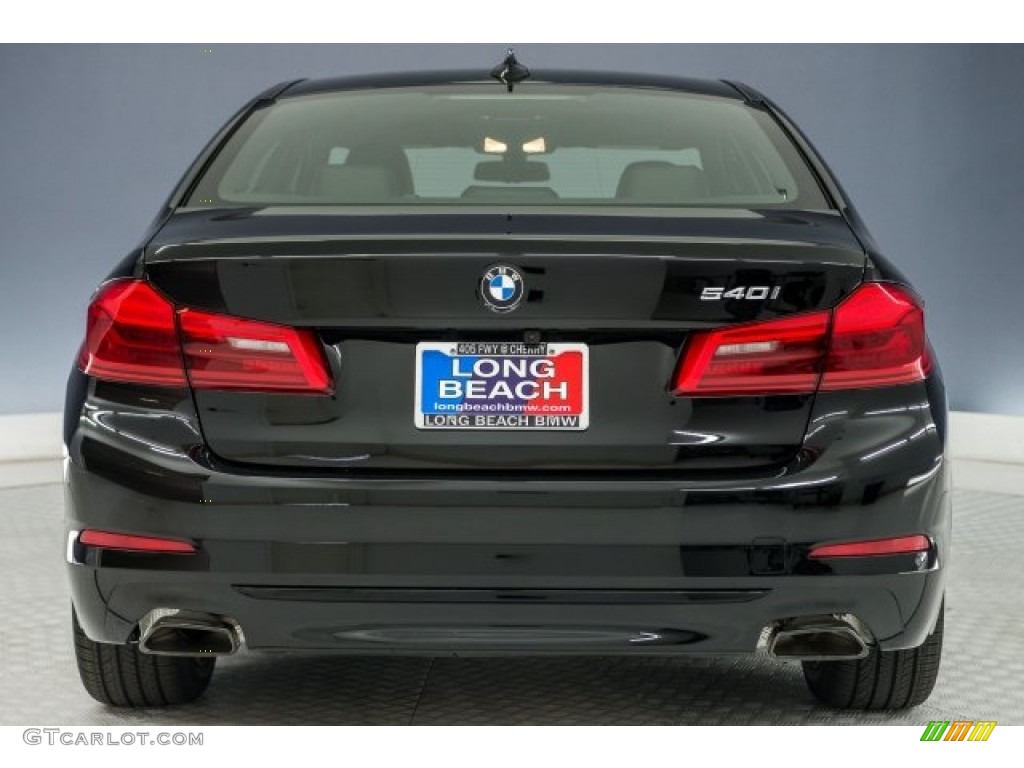 2018 5 Series 540i Sedan - Jet Black / Black photo #3