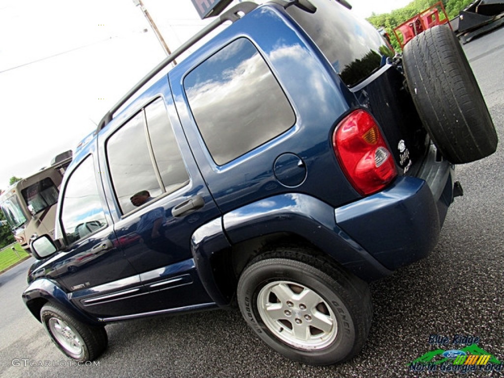 2002 Liberty Limited 4x4 - Patriot Blue Pearlcoat / Dark Slate Gray photo #23