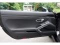 2018 Porsche 911 Black Interior Door Panel Photo