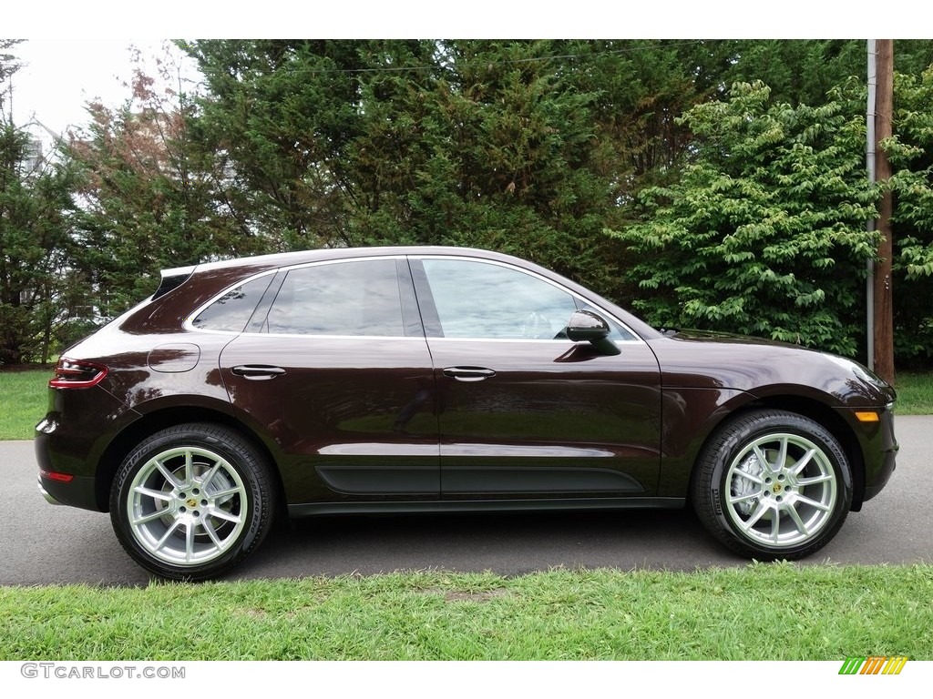 Mahogany Metallic 2018 Porsche Macan S Exterior Photo #128669686