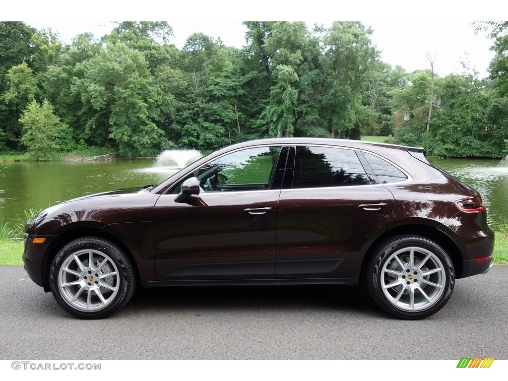 2018 Macan S - Mahogany Metallic / Black/Luxor Beige photo #7