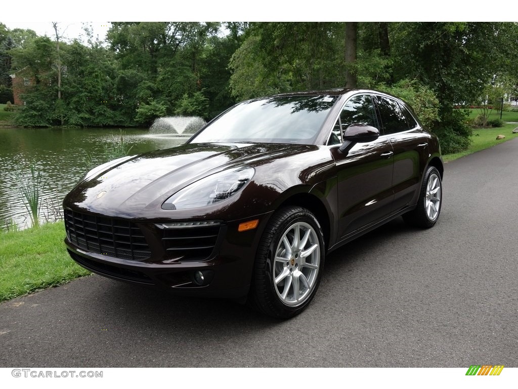 Mahogany Metallic 2018 Porsche Macan S Exterior Photo #128669797