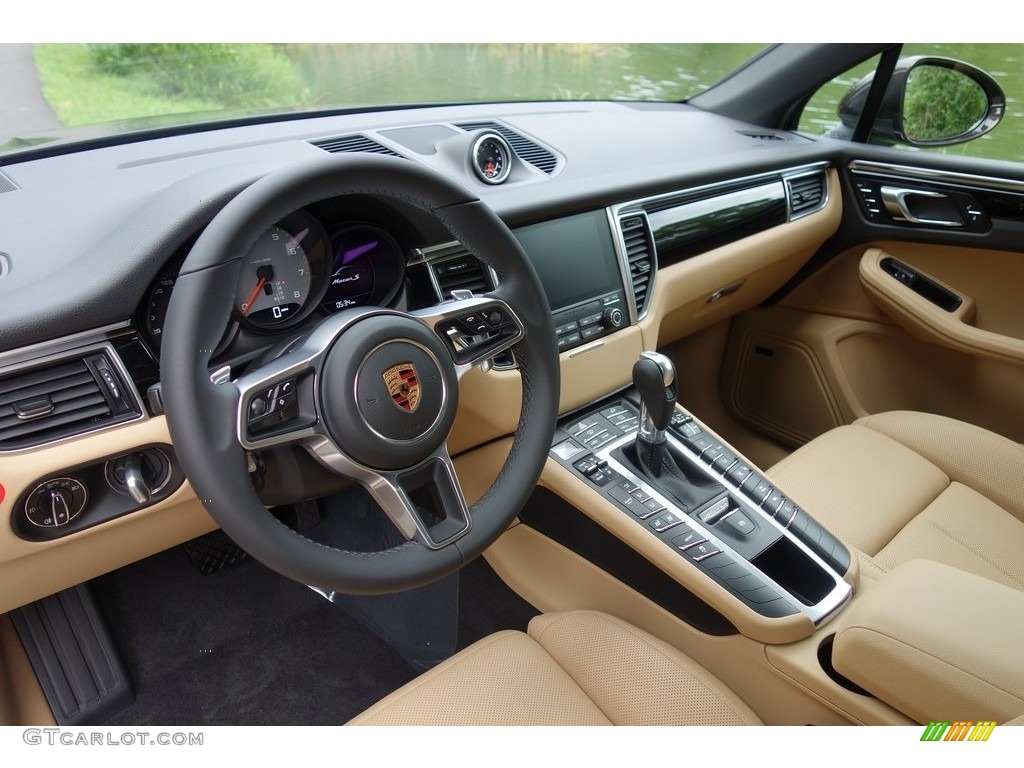 2018 Macan S - Mahogany Metallic / Black/Luxor Beige photo #10
