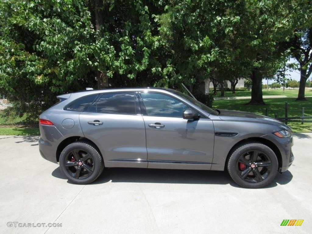Corris Grey Metallic 2019 Jaguar F-PACE S AWD Exterior Photo #128669920