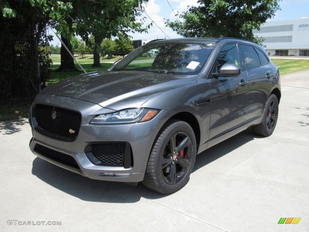 Corris Grey Metallic 2019 Jaguar F-PACE S AWD Exterior Photo #128669992