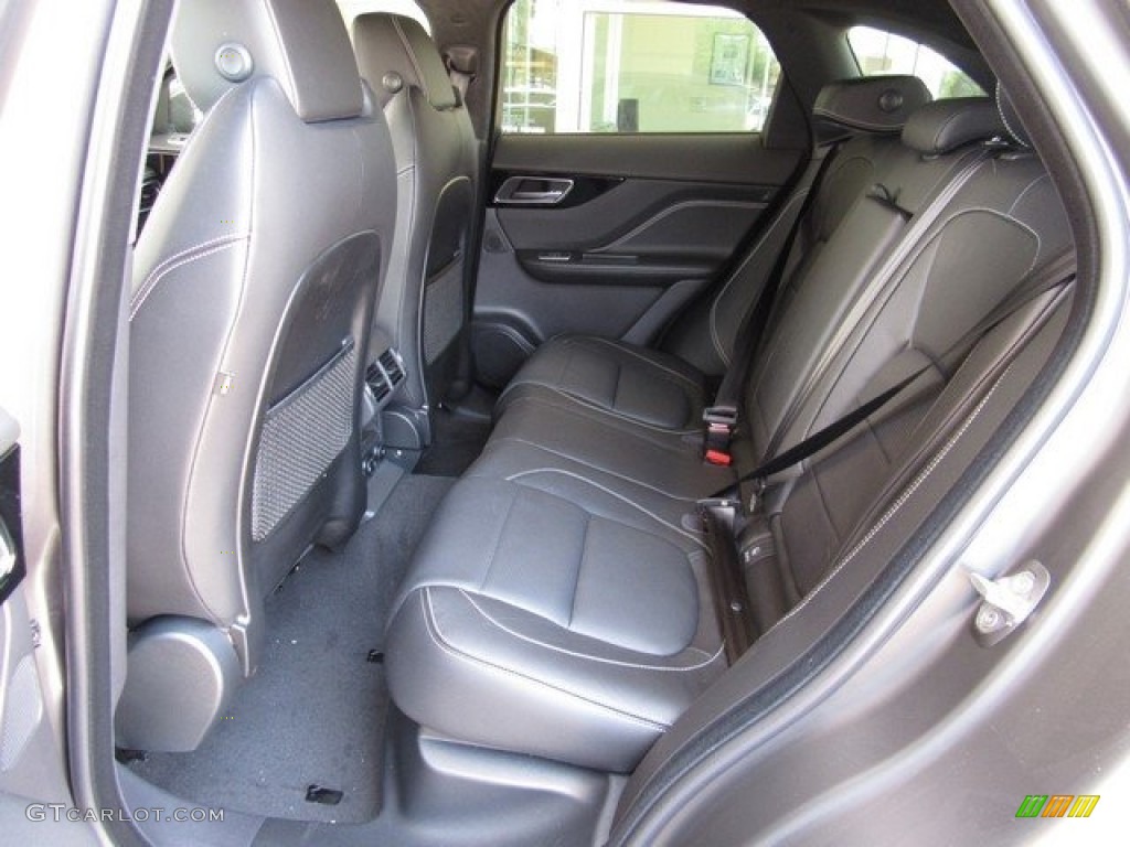 Ebony Interior 2019 Jaguar F-PACE S AWD Photo #128670040
