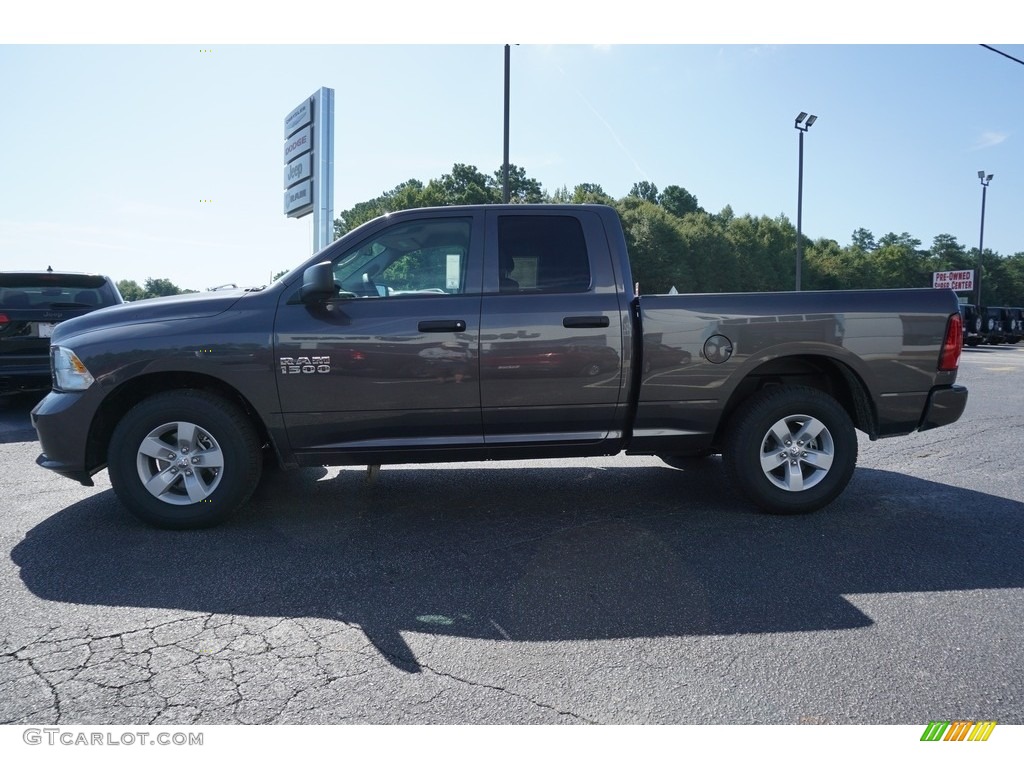 2018 1500 Express Quad Cab - Granite Crystal Metallic / Black photo #13