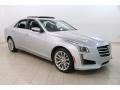 Radiant Silver Metallic 2015 Cadillac CTS 2.0T Luxury AWD Sedan