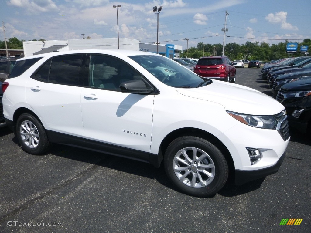 2019 Equinox LS AWD - Summit White / Medium Ash Gray photo #6