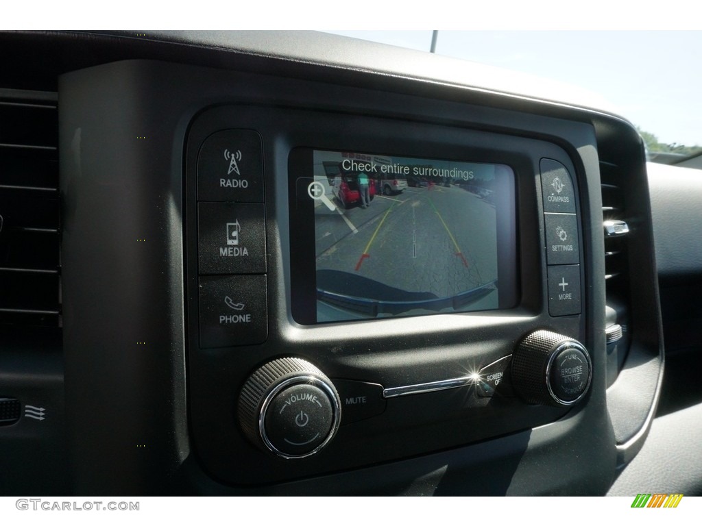 2019 1500 Tradesman Crew Cab - Bright White / Black/Diesel Gray photo #6