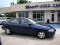 2001 Indigo Blue Metallic Chevrolet Cavalier LS Sedan  photo #1