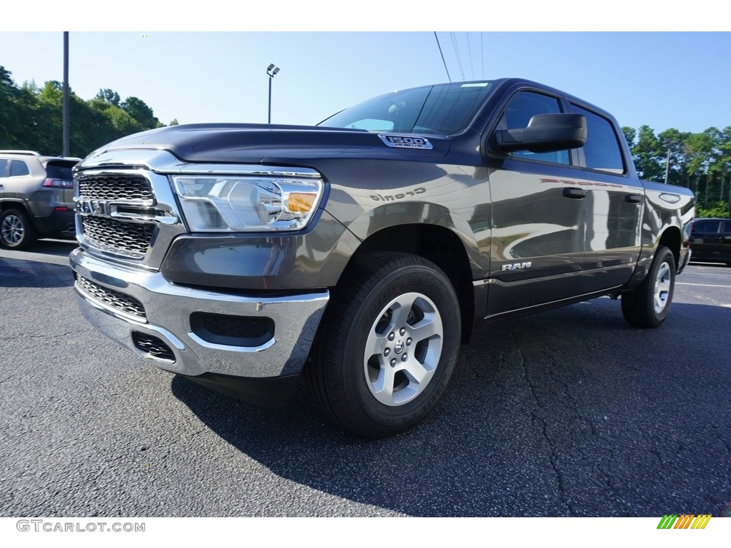 2019 1500 Tradesman Crew Cab - Granite Crystal Metallic / Black photo #3