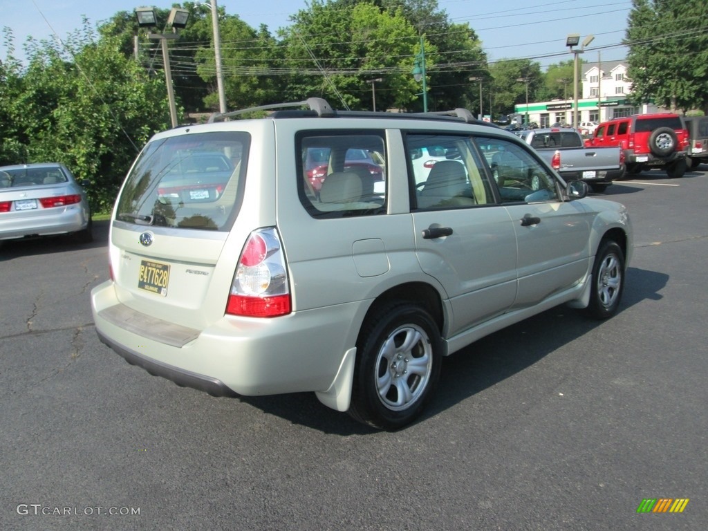 2007 Forester 2.5 X - Champagne Gold Opal / Desert Beige photo #6