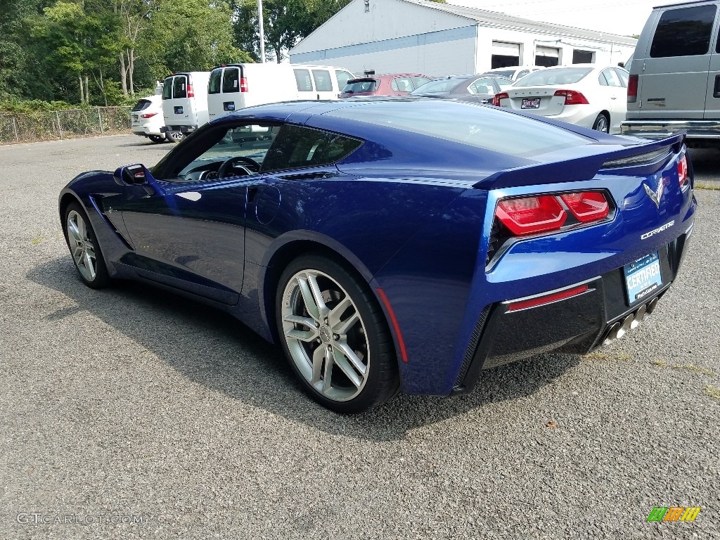 2016 Corvette Stingray Coupe - Admiral Blue / Jet Black photo #2