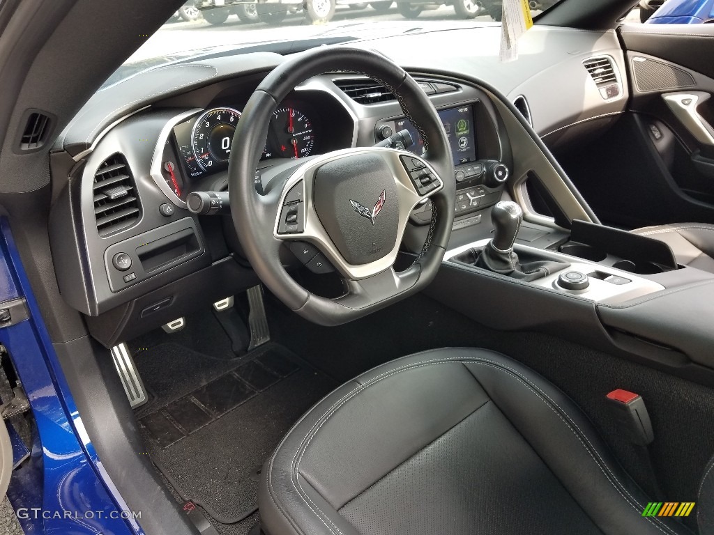 2016 Corvette Stingray Coupe - Admiral Blue / Jet Black photo #3