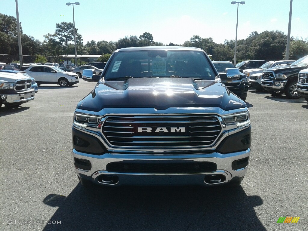 2019 1500 Long Horn Crew Cab 4x4 - Rugged Brown Pearl / Mountain Brown/Light Frost Beige photo #8