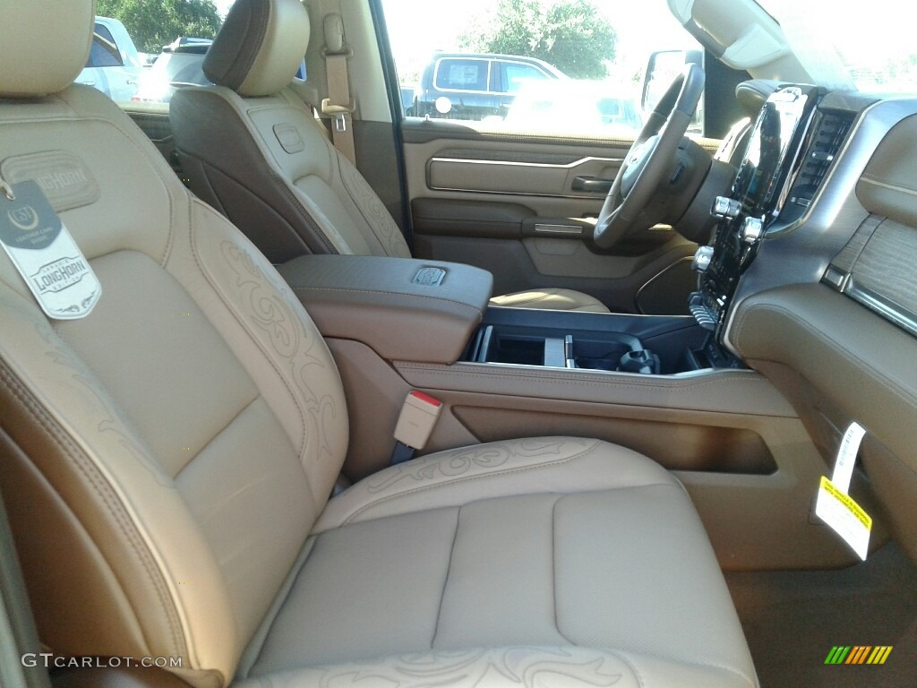 2019 1500 Long Horn Crew Cab 4x4 - Rugged Brown Pearl / Mountain Brown/Light Frost Beige photo #12