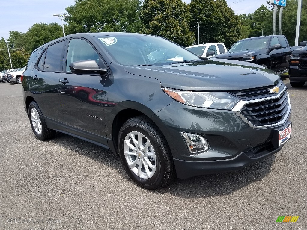 Nightfall Gray Metallic 2019 Chevrolet Equinox LS AWD Exterior Photo #128675667