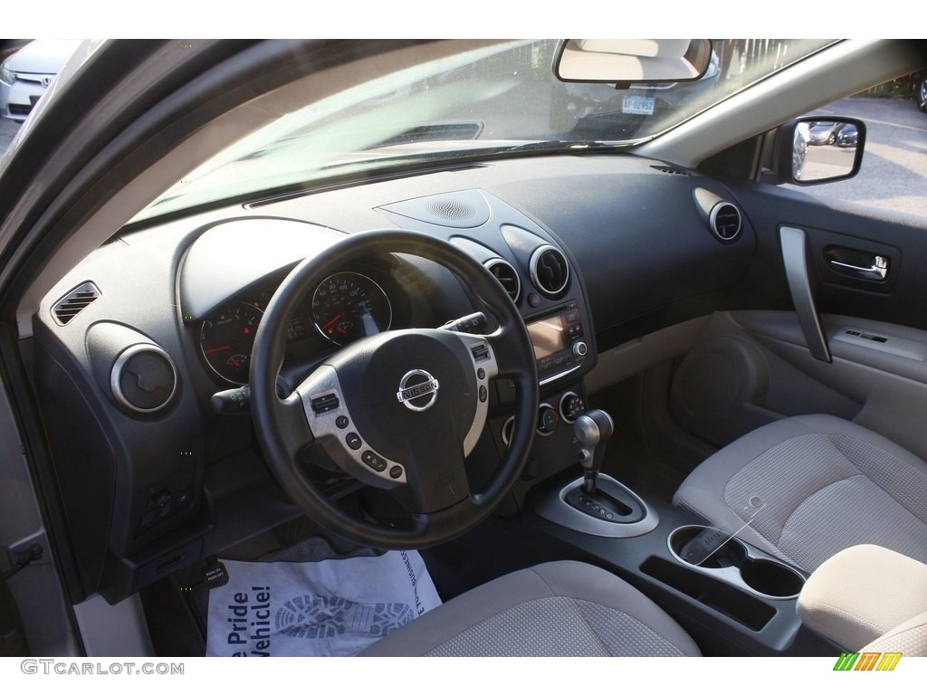 2011 Rogue SV AWD - Gotham Gray Metallic / Gray photo #4