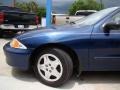 2001 Indigo Blue Metallic Chevrolet Cavalier LS Sedan  photo #21