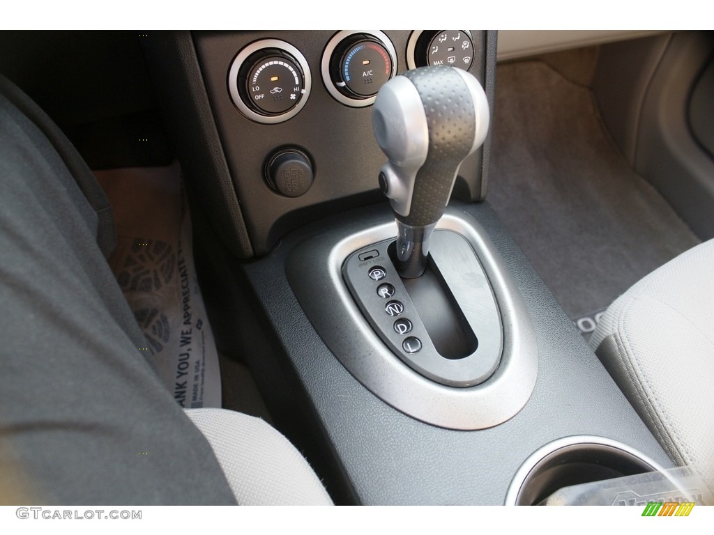 2011 Rogue SV AWD - Gotham Gray Metallic / Gray photo #14