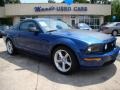 2008 Vista Blue Metallic Ford Mustang Racecraft 420S Supercharged Coupe  photo #1