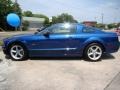 2008 Vista Blue Metallic Ford Mustang Racecraft 420S Supercharged Coupe  photo #6