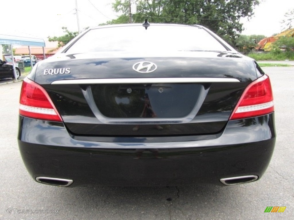 2014 Equus Signature - Caspian Black / Jet Black photo #9