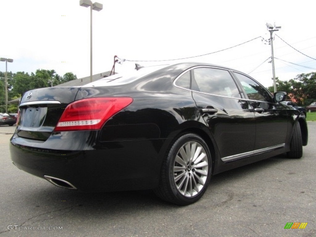 2014 Equus Signature - Caspian Black / Jet Black photo #10