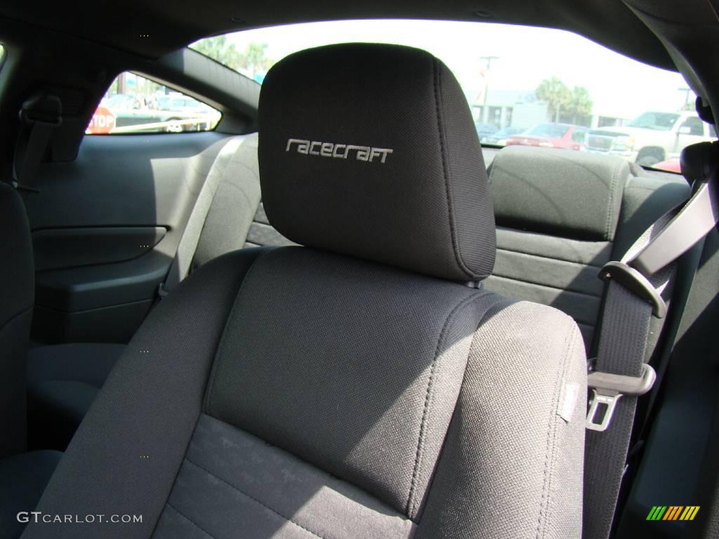 2008 Mustang Racecraft 420S Supercharged Coupe - Vista Blue Metallic / Dark Charcoal photo #26
