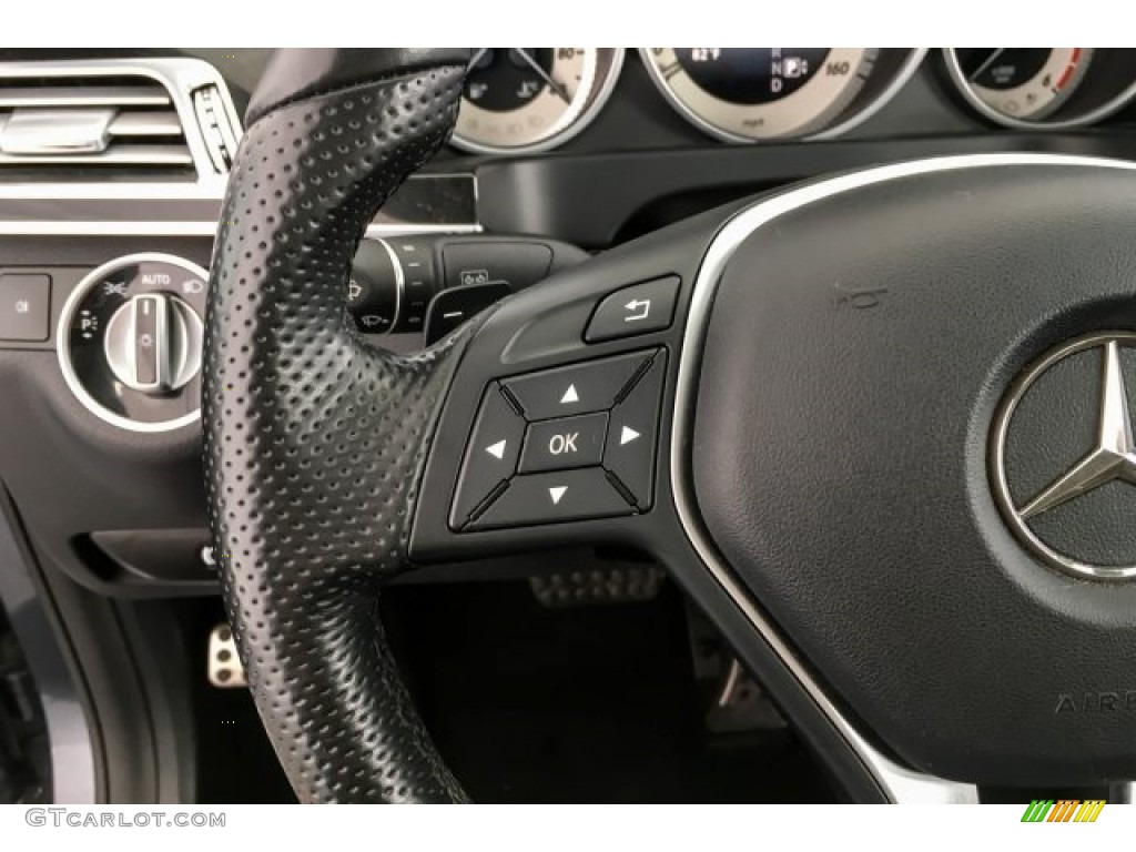 2016 E 250 Bluetec Sedan - Steel Grey Metallic / Black photo #19