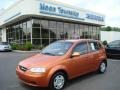 2004 Spicy Orange Chevrolet Aveo LS Hatchback  photo #1