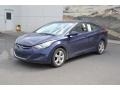 2011 Indigo Blue Pearl Hyundai Elantra GLS  photo #2