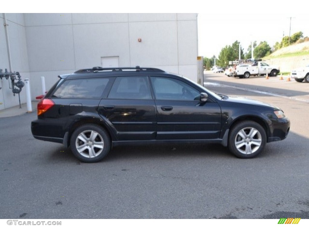 2005 Outback 2.5XT Limited Wagon - Obsidian Black Pearl / Taupe photo #7