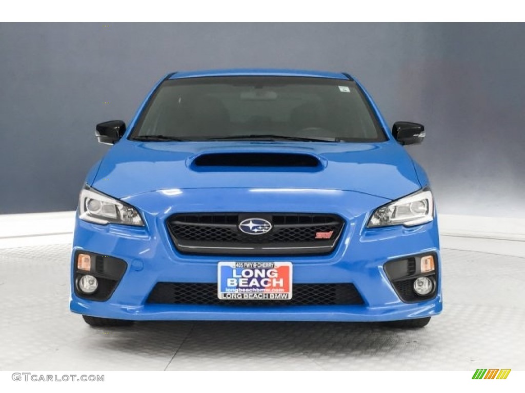 2016 WRX STI HyperBlue Limited Edition - Hyper Blue / Carbon Black/Hyper Blue photo #2