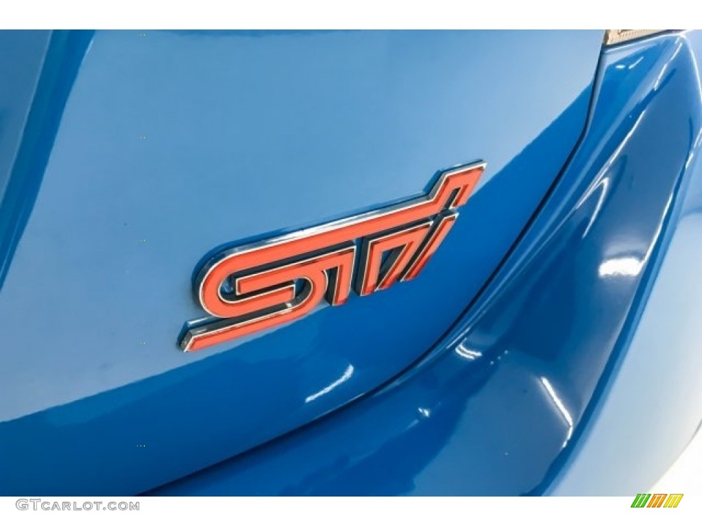 2016 Subaru WRX STI HyperBlue Limited Edition Marks and Logos Photo #128684538