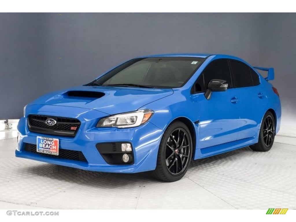 Hyper Blue 2016 Subaru WRX STI HyperBlue Limited Edition Exterior Photo #128684628