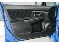 Carbon Black/Hyper Blue Door Panel Photo for 2016 Subaru WRX #128684844