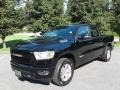 2019 Diamond Black Crystal Pearl Ram 1500 Big Horn Crew Cab 4x4  photo #2