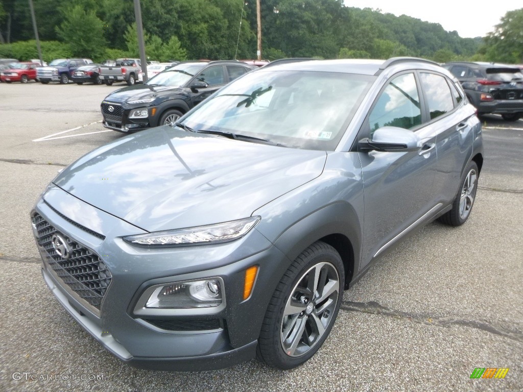 Thunder Gray 2018 Hyundai Kona Ultimate AWD Exterior Photo #128689656