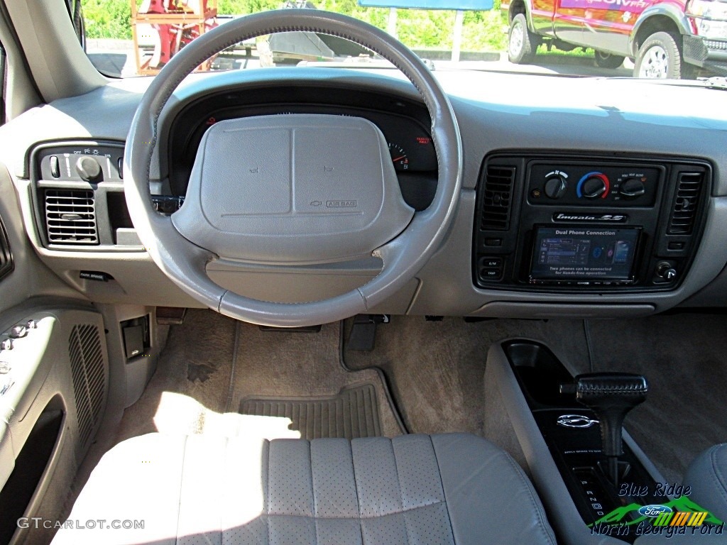 1996 Impala SS - Dark Cherry Metallic / Gray photo #16