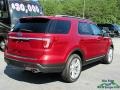 2018 Ruby Red Ford Explorer XLT  photo #6