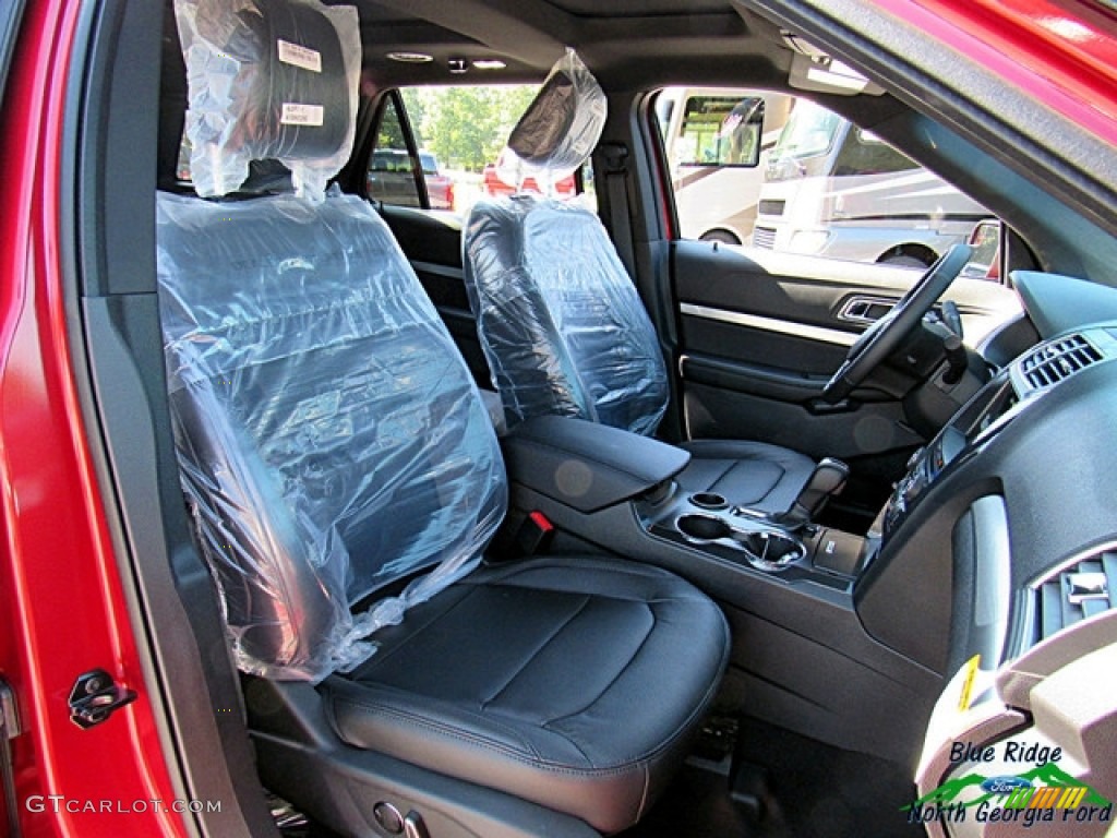 2018 Explorer XLT - Ruby Red / Ebony Black photo #14