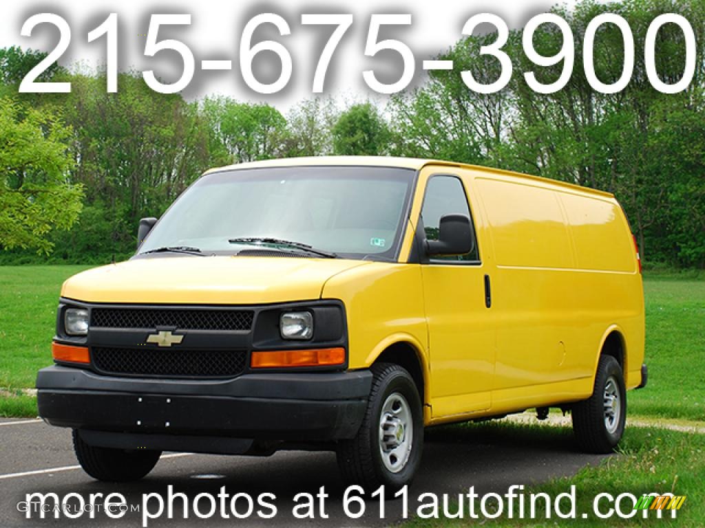 Wheatland Yellow Chevrolet Express