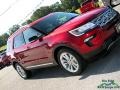 2018 Ruby Red Ford Explorer XLT  photo #32